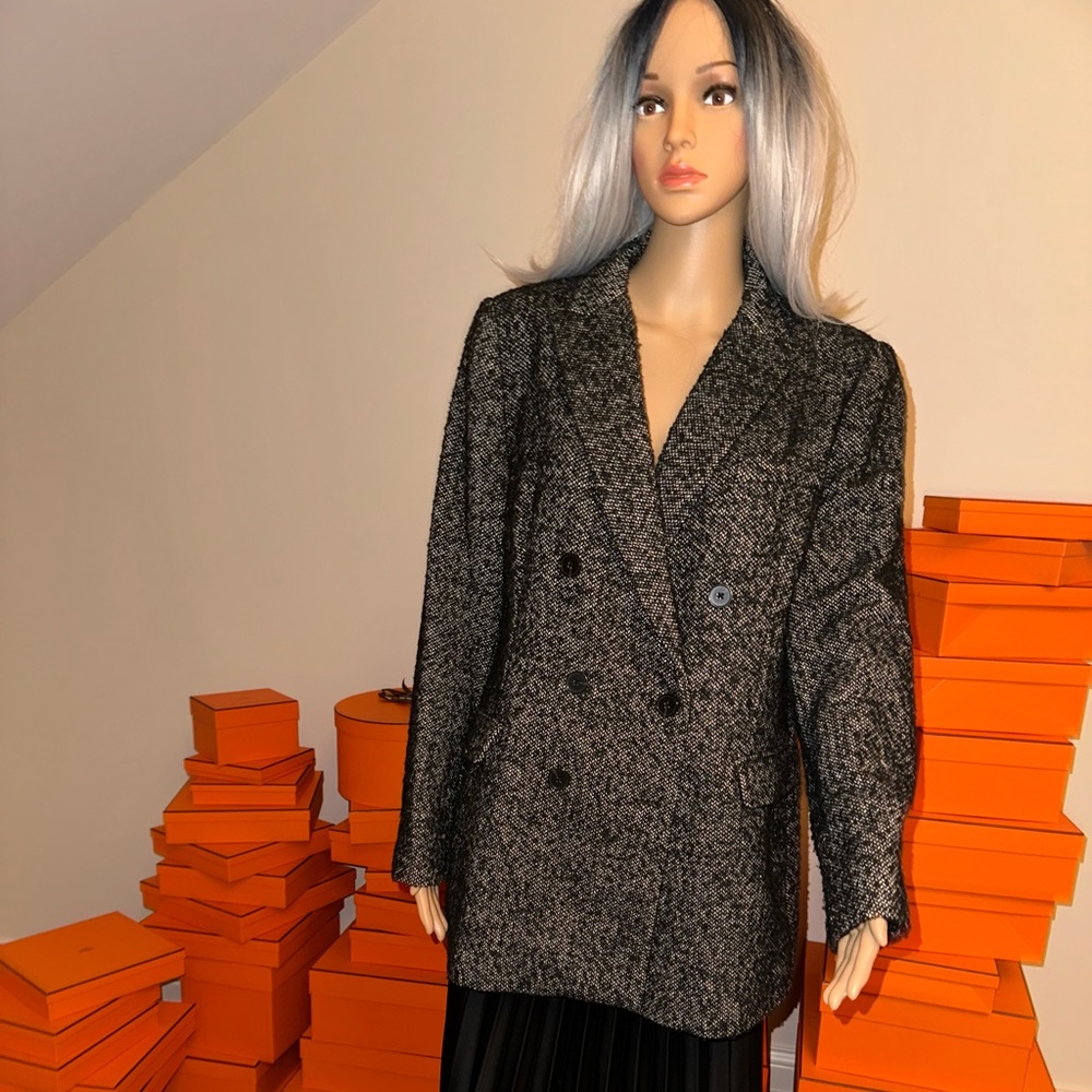 Zara oversized blazer grey size xl